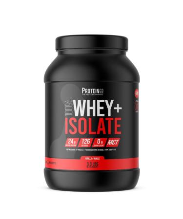 ProteinCo | 100% Whey + Iso | 24g Protein | 3.3 Lbs (3.3 lbs - Vanilla)