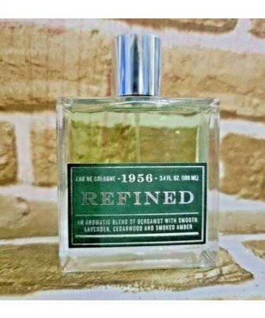 Tru Fragrance 1956 Refined Eau De Cologne Mens Spray 3.4 fl oz 100 ml Cologne Perfume Men Bergamot Cedarwood Scented Fragrance - Buy Online on GoSupps.com