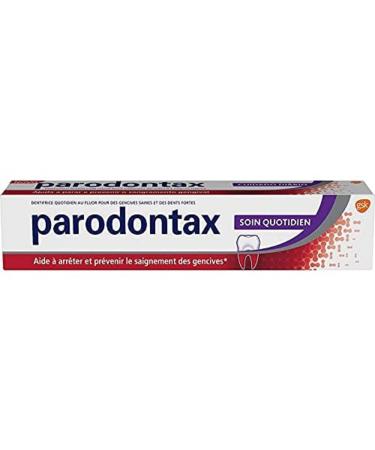 Parodontax Daily Care Toothpaste Helps Stop and Prevent Bleeding Gums Improved Taste 75 ml
