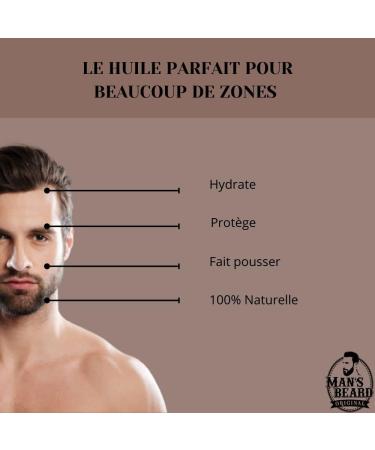 100% Organic Castor Oil for Men - Pure & Natural Beard Hair & Nail Care | 30ml - Buy Online on GoSupps.com