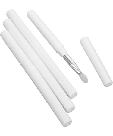 Beavorty 8 Pcs Double-ended Silicone Liner Makeup Accessory Portable Lip Lip Balm Applicator Silicone Eyeshadow Silicone Lip Brush Eyeshadow Makeup Brush Makeup Applicator 12.00X1.00X1.00CMx2pcs Whitex2pcs - Buy Online on GoSupps.com