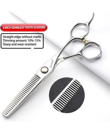 Japan 440C Hairdressing Scissors Set | 6 Professional Barber Tools | 4-Piece Fashion Styling Kit (6 Inch) - Buy Online on GoSupps.com