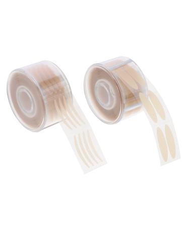POPETPOP 2400 Sheets Double Eyelid Sticker Eyelid Fold Tape Eyelid Shadow Sticker Eyelid Tape Double Sided Eyelid Strips Double-sided Tape Beauty Stickers Adhesive Strip Breathable