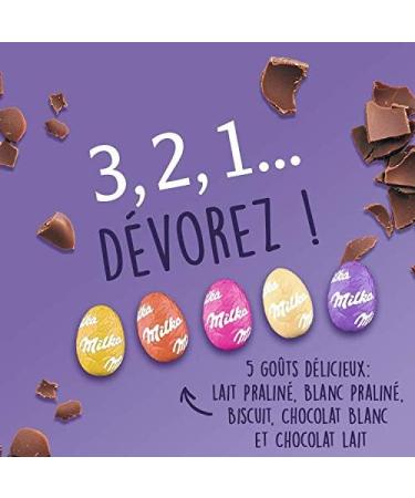 Milka Tubo Small Eggs Milk Chocolate from the Alpine Country Economy Size For Easter Egg Hunt 3 kg - Buy Online on GoSupps.com