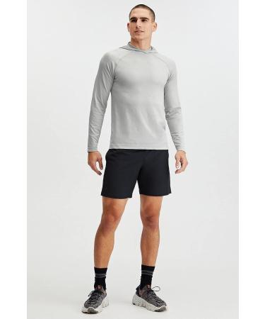 Fabletics Men's The Fundamental Shorts - 7 Inseam, Black | Ultra Lightweight Athletic Shorts for Workout, Running, Training, Gym & Yoga - Medium - Buy Online on GoSupps.com