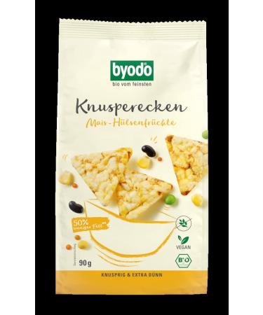 Byodo Organic Crispy Corn Legumes 90 g (6 x 90 gr)