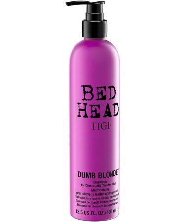 Bed Head by Tigi Dumb Blonde Shampoo 400ml - Repair Damaged Blonde Hair - Buy Online on GoSupps.com