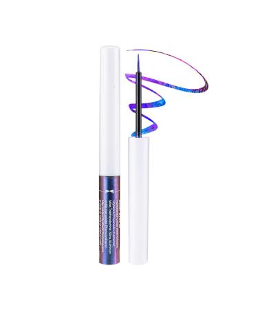 EONFAVE EONFAVE Chameleon Liquid Eyeliner Waterproof Liquid Eyeliner Metallic Glitter Pencil Multichrome Eyeshadow Ultra Fine Tip (05#blue-violet)