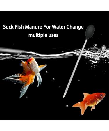 Multifunctional 30cm Long Black Acrylic Coral Feeder for Marine Fish and Aquarium Organisms - Buy Online on GoSupps.com