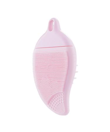 Yapetnck Face Exfoliator Scrubber - Double Side Silicone Face Scrub Brush Manual Hair Scrubber Handheld Scrubber for Deep Cleaning Skin Solid Powder