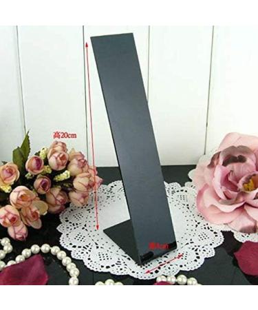 Premium Black Acrylic Hair Clip Jewelry Hairpin Barrette Display Stand Holder - Buy Online on GoSupps.com