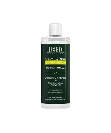 Lux ol Extra-Gentle Shampoo Family Size Gently Cleanses & Respects Hair Made in France 400 ml
