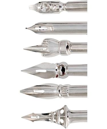 Creative Mark Calligraphy Vintage Drawing Nibs Set - Set of 6 - Buy Online on GoSupps.com