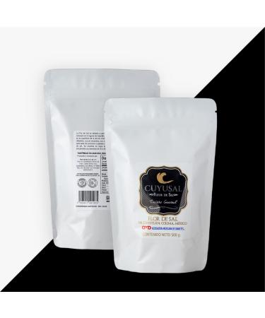 Fleur de Sel - CUYUSAL 100% Organic Gourmet Salt - Kosher & Mayacert Certified - 500g (1.10lb) - Buy Online on GoSupps.com