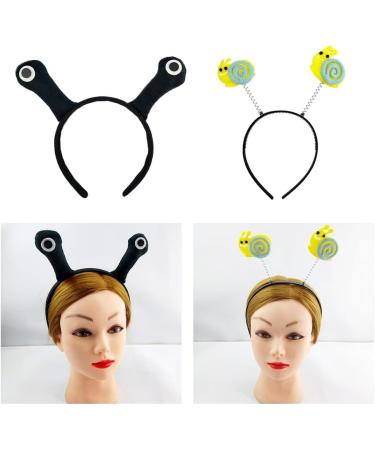 xbiez Festive Snail Headband for Party Decorations for Music Festivals Photo Booth Props for Girls Photography Pink - Buy Online on GoSupps.com
