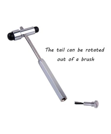QIYUN Tromner Neurological Reflex Hammer for Nurses & Medical Students - Black - Buy Online on GoSupps.com