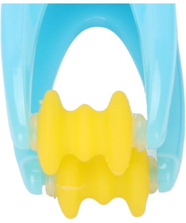 Finger Scooter Massage Device for Arthritis Relief | Handheld Stress Reduction Massager | Double-Sided Roller for Hands (Blue) - Buy Online on GoSupps.com