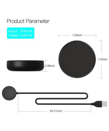 2 Pack Samsung Galaxy Watch Charger Cable - Compatible Replacement Chargers - Buy Online on GoSupps.com