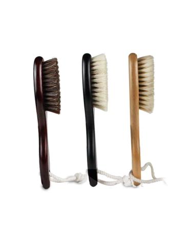 Frcolor Mustache & Beard Brush Stand | Wooden Hairbrush Holder for Men - 20x5cm - Buy Online on GoSupps.com