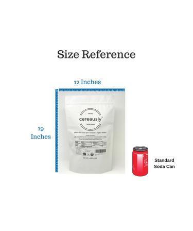 CEREAUSLY Organic White Quinoa Bulk - 10 Lb | Bolivian Royal Quinoa for Restaurants & Wholesale | NON-GMO, Kosher, Gluten-Free, Vegan - Buy Online on GoSupps.com