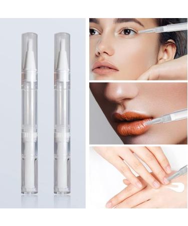 3ml Nail Twist Pens Empty Transparent Nail Oil Pen with Brush Tip Empty Cuticle Oil Pen Cosmetic Container Pen Lip Gloss Tubes for Lip gloss Nail Polish Eyelash Growth Liquid (20pcs) - Buy Online on GoSupps.com