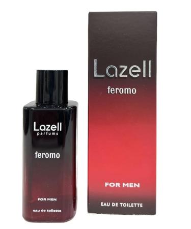 Lazell Feromo for Men Perfume | Impression by D. Fahrenheit | Eau De Toilette 3.4 Fl Oz | Citrus Musk Woody Fragrance | European oncentrated Scent Lasts 6-9 Hours - Buy Online on GoSupps.com