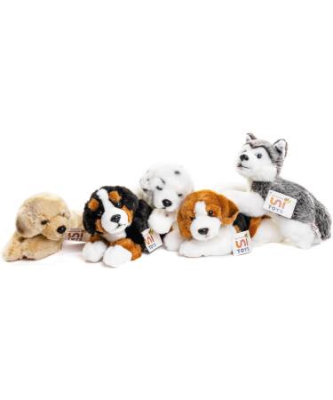 Uni-Toys Dalmatian Puppy Plush Toy - 23cm Cuddly Dog for Kids - International Shipping Available - Buy Online on GoSupps.com
