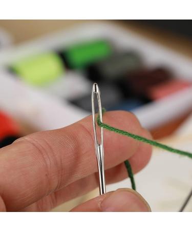 YKLBPD 18 Pieces Large Eye Sewing Needles - Stainless Steel for Knitting, Embroidery, Leather, Tapestry - Buy Online on GoSupps.com