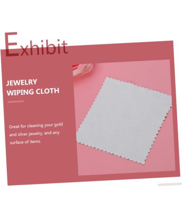 STOBOK 200 Pcs Jewelry & Eyeglasses Cleaning Wipes - Multi-Purpose Polishing Cloths for Silver Platinum & Glass - Optimal Maintenance Supplies - Buy Online on GoSupps.com