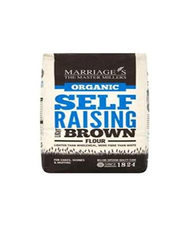 W H Marriage Org Light Brown Self Raising 1000 g (order 6 for trade outer)