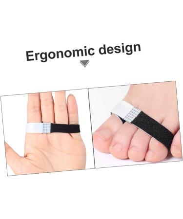 FRCOLOR 5pcs Chic Wrap Feet Divider Separator - Black Valgus Stretcher and Bunion Protector - Buy Online on GoSupps.com