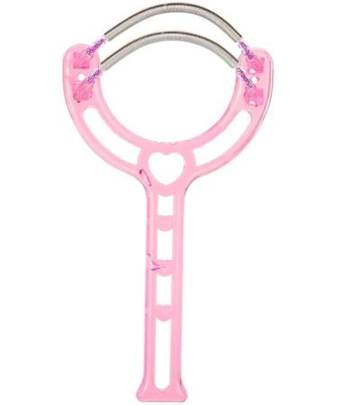 Handheld Face Roller Epilator Facial Hair Face Removal 2 Colors Portable Face Lips Hair Epilator Removal Plastic Spring Device Beauty Tool () Pink - Buy Online on GoSupps.com
