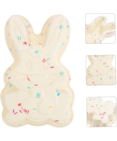 Mikinona 1pc Cake Mold Easter Silicone Bunny Candy Molds Easter Bunny Mold Divided Plates for Adults Silicone Baking Mold Easter Baking Molds Bunny Silicone Molds DIY Crayon Silica Gel Soap - Buy Online on GoSupps.com