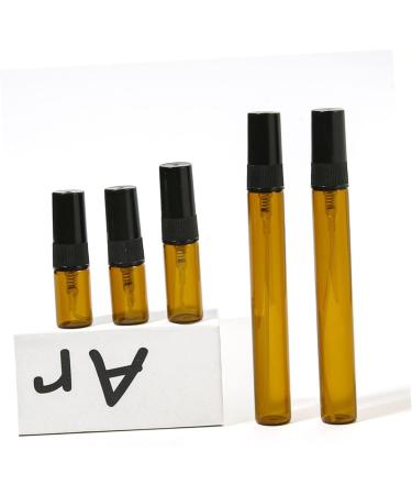 FRCOLOR Perfume 40 Pieces Empty Perfume Bottle Spray Bottle Perfume Atomiser Mini Terrarium Brown Perfume Bottle Perfumer Bottle Atomiser Mini Bottle Empty Bottle Glass Vial Glass Container - Buy Online on GoSupps.com