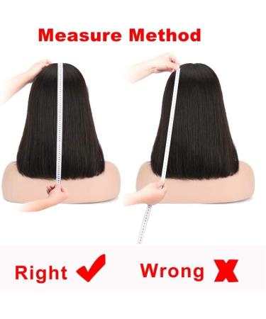 Vallbest Brazilian Virgin Human Hair Bob Wig 14 | 4x4 Lace Closure | Pre Plucked with Baby Hair | 150% Density | For Black Women - Buy Online on GoSupps.com