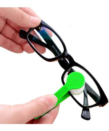 Mini Portable Glasses Cleaning Brush Set - 4 PCs Soft Microfiber Cleaner Tool for Travel & Daily Use - Buy Online on GoSupps.com