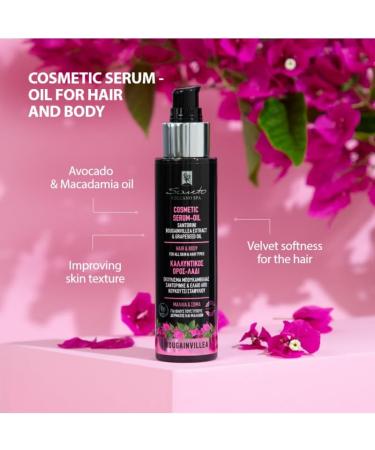 Santo Volcano Cosmetic Serum - Hair and Body Oil 100 ml - Buy Online on GoSupps.com
