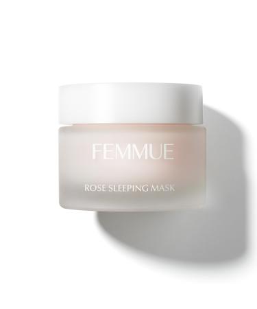 Rose Sleeping Mask Face Moisturizer (1.76 oz) | Hydrating Gel Mask to Soothe Dry Red Skin | With Rose Water | Korean Skin Care