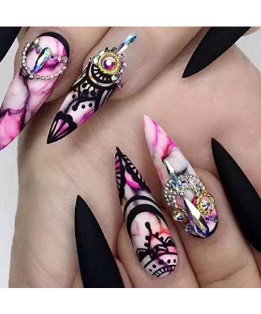 Yzzseven 600 Special-Shaped Diamonds & 2500 Flat-Bottomed Rhinestones Mix Set with Tools - Buy Online on GoSupps.com