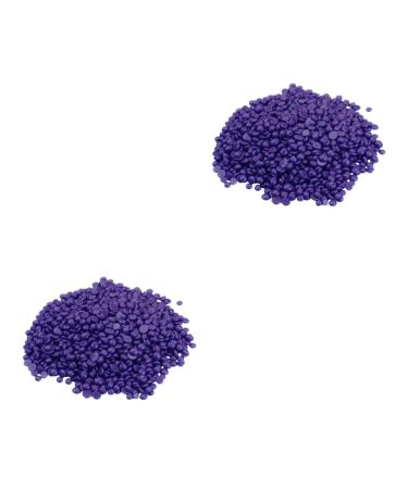 Frcolor 2st depilatory pearl pearl beans grow adorable wax beans pearl for hair removal hair wax hair wax pearl legs wax beans hard wax beans a2 depilatory cream can-mediumx2pcs bluex2stk