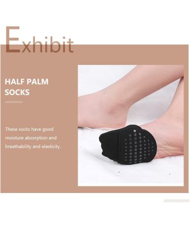 Buy 2 Pairs of Sweat-Absorbent Forefoot Socks - Anti-Skid High Heel Shoe Pads - Ultimate Comfort for High Heels - Buy Online on GoSupps.com