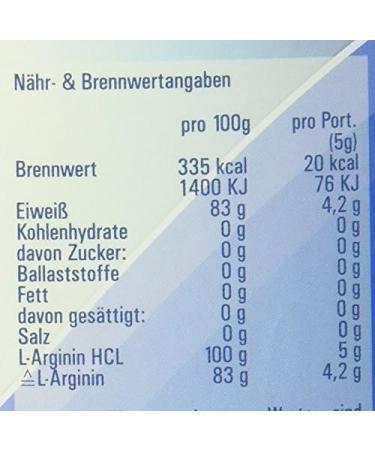 Premium L-Arginine HCL Powder 1000g | Vegan Additive-Free International Shipping - Buy Online on GoSupps.com