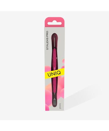 STALEKS PRO by Natury Nails Cuticle Pusher with Rubber Silicone Handle Stainless Steel UNIQ 11/1 - Buy Online on GoSupps.com