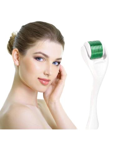 Derma Roller 0.5mm Needles For Face & Body Derma Roller Titanium Alloy 540 Micro Needles Roller Skin Care for Wrinkles Anti Ageing Pigmentation Scar Removal Professional Derma Needling