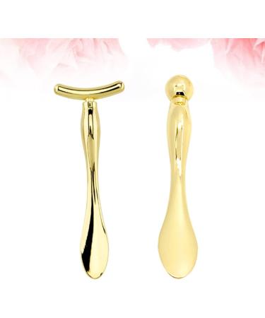  FRCOLOR FRCOLOR Eye Cream Applicator Eye Massager Makeup Spatula Beauty Spatula Mini Makeup Spoon - Buy Online on GoSupps.com