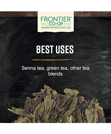 Frontier Natural Products Cut & Sifted Senna Leaf - 16 oz (453 g) | Herbal Laxative - Buy Online on GoSupps.com
