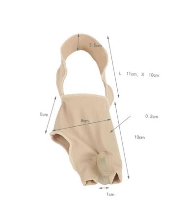 NOLITOY Thumb Brace & Bunion Protector 2 Pairs Straightener Pads & Cushioned Socks for Foot Comfort & Spacing - Buy Online on GoSupps.com