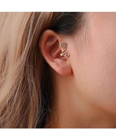Zunis Acupressure Slimming Earrings Non Piercing Acupressure Earrings for Weight Loss Acupressure Slimming Earrings Ear Cuff Clip for Women Men (1Pair Silver) - Buy Online on GoSupps.com