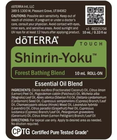 doTERRA Touch Shinrin-Yoku Forest Bathing Blend 10 mL Roll-On | Relax & Rejuvenate | International Shipping Available - Buy Online on GoSupps.com
