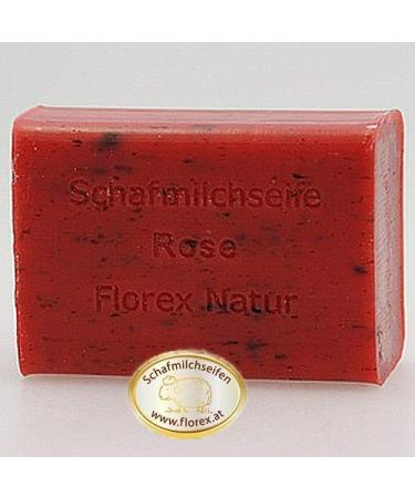 Florex Schaftmilchseifen Florex Sheep Milk Soap Rose with Flowers 100 g